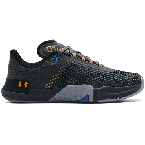 

[3025052-104] Mens Under Armour TriBase Reign 4, Pitch gray-black-cruise gold