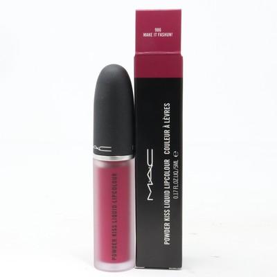 Mac Powder Kiss Liquid Lipcolour  0.17oz/5.0ml New With Box