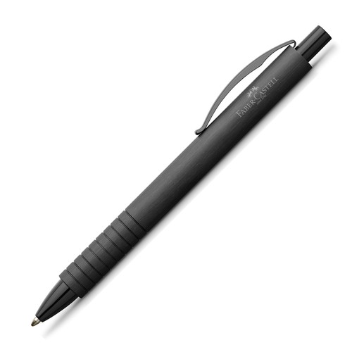 FABER-CASTELL - ハーマイネ Faber-Castell Essentio Aluminum Black - Ballpoint Pen