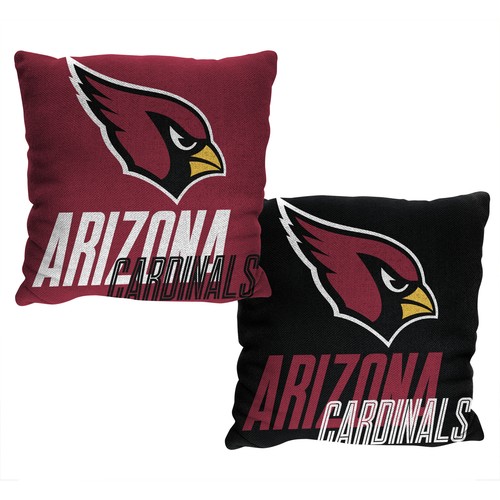 Двусторонняя жаккардовая декоративная подушка Northwest NFL Arizona Cardinals 20x20 с акцентом