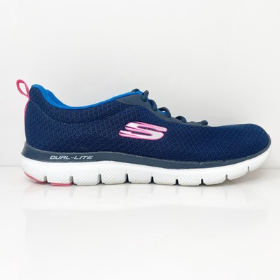 

Skechers Womens Flex Appeal 2.0 12775 Синие кроссовки Кроссовки Размер 8, Синий, Flex Appeal 2.0