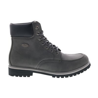 Lugz Convoy Moc MCNVMOD-0569 Мужские Серые Синтетические Повседневные Классические Ботинки На Шнуровке 10.5