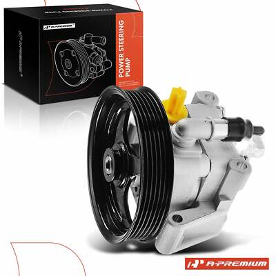 Power Steering Pump w/ Pulley for Jaguar XKR XK8 XJR XJ8 XF Vanden Plas Super V8