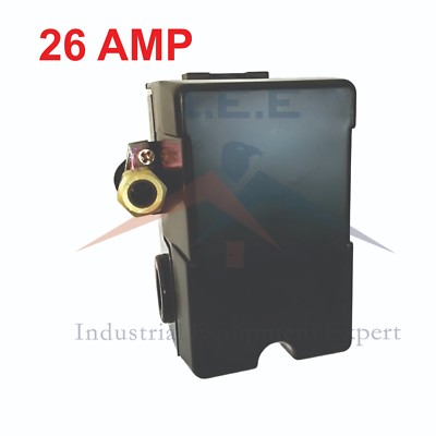 140-175 Psi 4 Port Heavy Duty 26 Amp