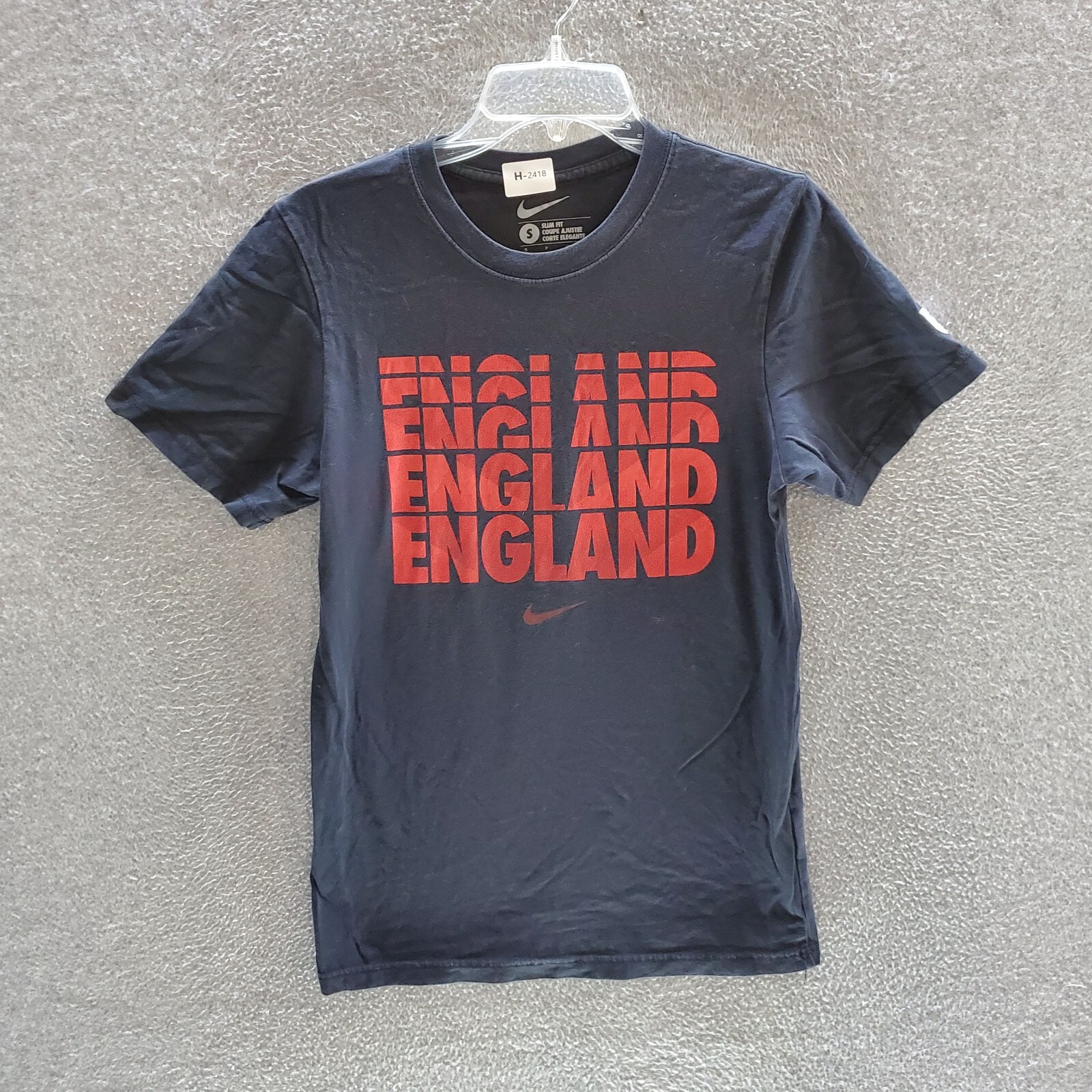 nike black england shirt
