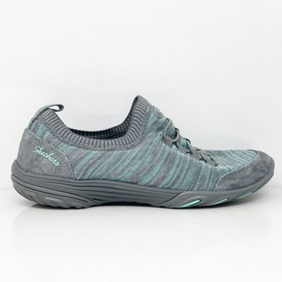 

Skechers Womens Empress Happy Fleet 23116 Серые повседневные кроссовки, размер 6,5, Серый, Empress Happy Fleet