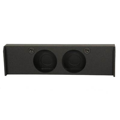 QPower 10'' Downfire 2 Hole 2009-2016 F150 Super Crew Subwoofer Box Enclosure