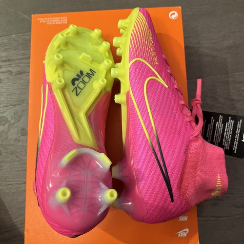 Pre-owned Nike Zoom Mercurial Superfly 9 Elite Ag Pro Pink Soccer Men's 8.5 Fd0245-605
