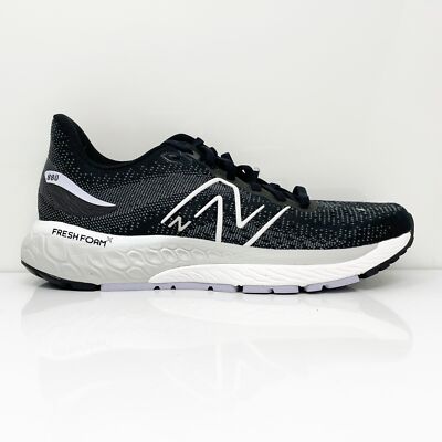 

New Balance унисекс FF X 880 V12 W880B12 черные кроссовки кроссовки M 6.5 W 8 B, Черный, Fresh Foam X 880 V12