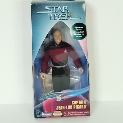 Star Trek 9'' Figure Spencer Gifts Exclusive Captain Jean-Luc Picard 1612/15000