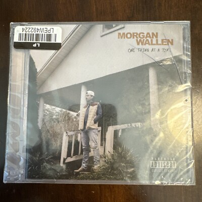 One Thing At A Time by Morgan Wallen (CD, 2023,Big Loud) Case Cracks