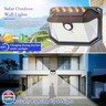 Solar Outdoor Lights, 2-Pack Super Bright 178 LEDs Motion Sensor Wall Light with 270° Wide Angle and 3 Modes, Waterproof Solar Powered Security Light for Patio Garden Garage Front Door