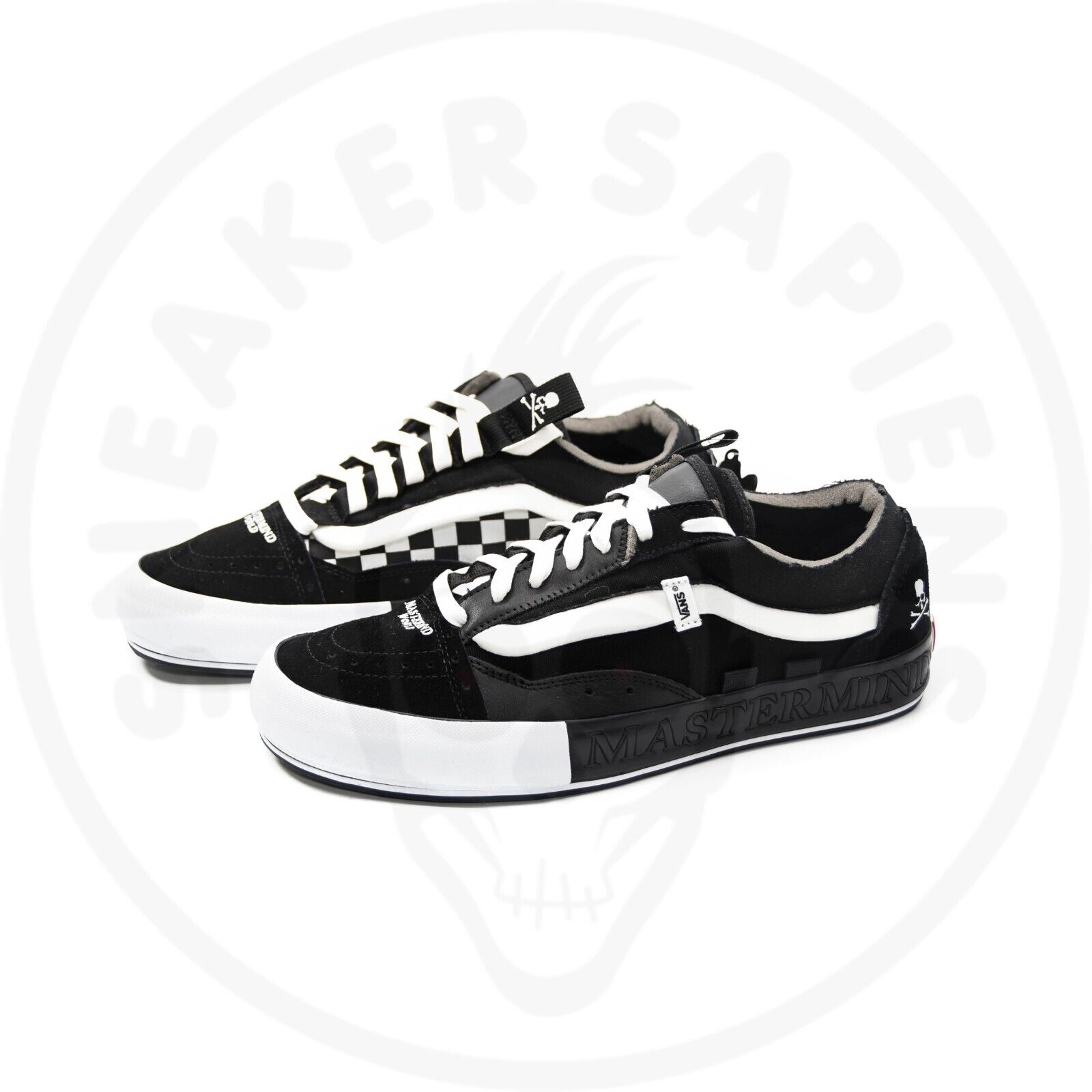 Vans Vault Old Skool X Mastermind World Black- Presented By Vans Vault Old Skool X Mastermind World Black- Presented By