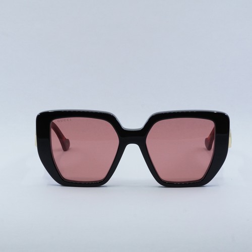 Pre-owned Gucci Gg0956s 009 Black/havana/rust 54-19-145 Sunglasses Authentic