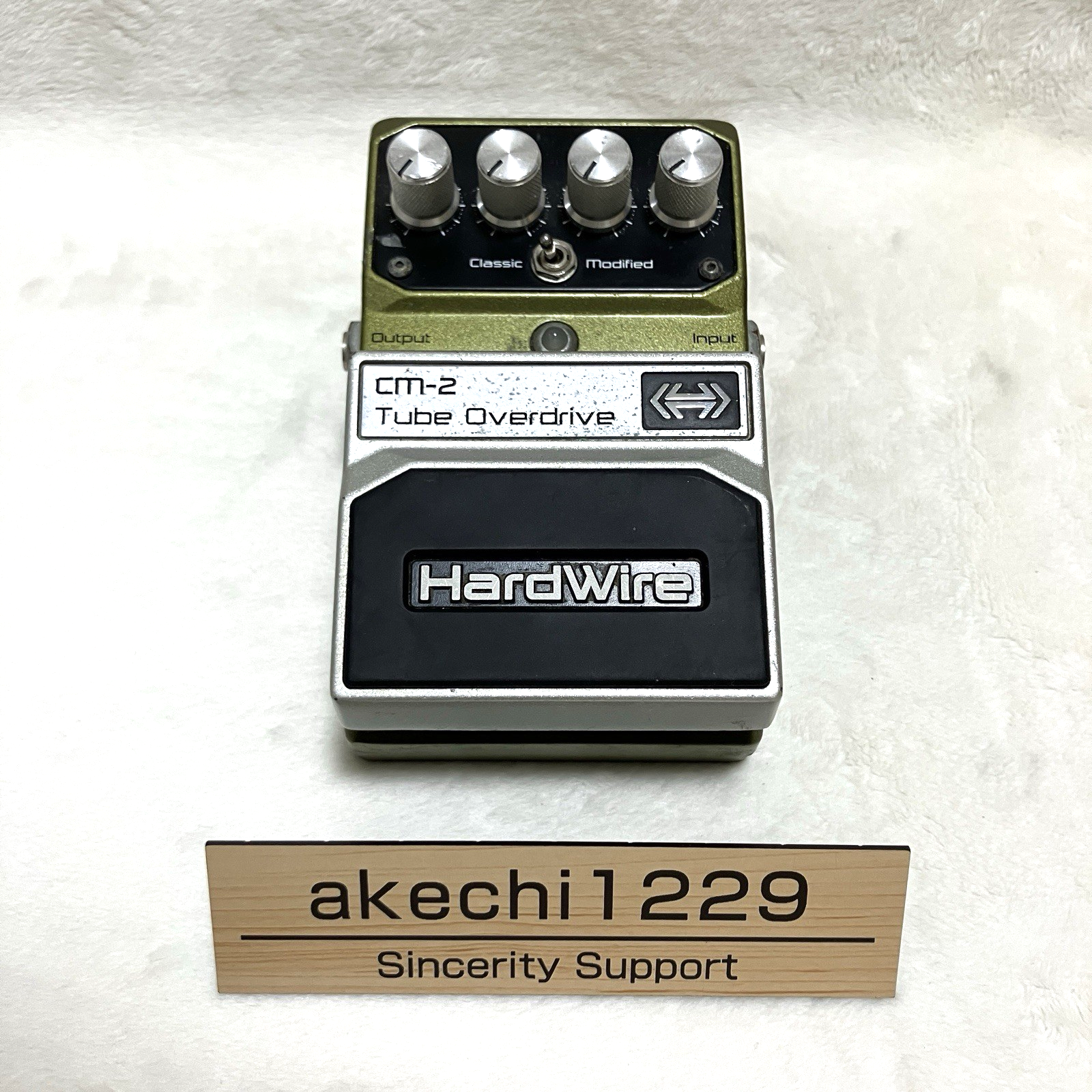ギター HardWire CM-2 Tube Overdrive DigiTech Hardwire CM-2 Tube Overdrive Guitar Pedal Tested