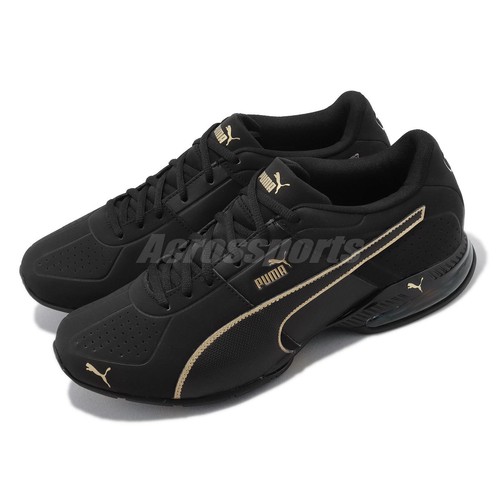 

Мужские кроссовки Puma Cell Surin 2 Luxe Black Team Gold Cross Training 378015-01, Черный, Cell Surin 2 Luxe