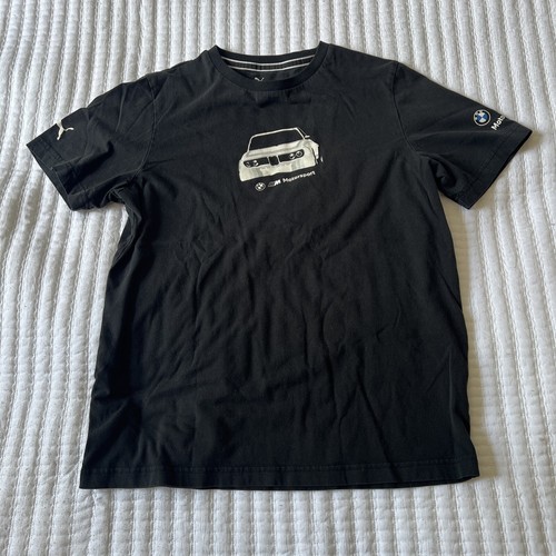 PUMA x BMW Motorsport Essential Car T-Shirt Black Men's Size