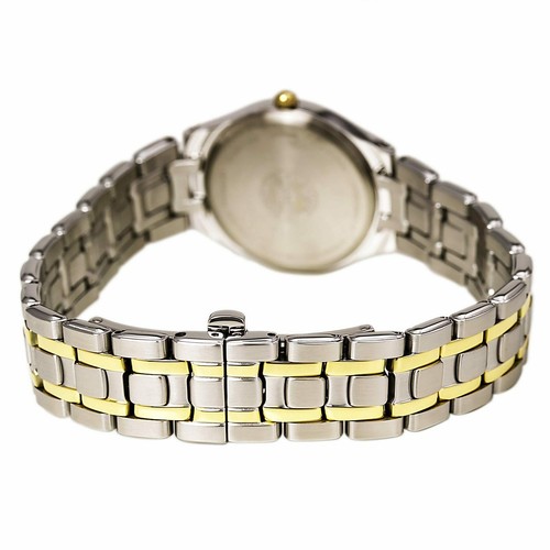 Pre-owned Citizen Women's Watch Plated Stainless Steel Case Eco-drive Mop Dial Eg3154-51d