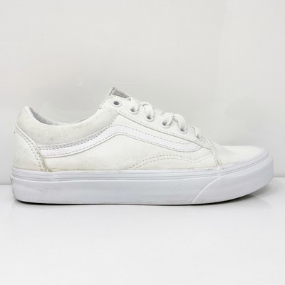 

Vans Unisex Off The Wall 751505 Белая повседневная обувь Кроссовки Размер M 5,5 W 7, Белый, Off The Wall