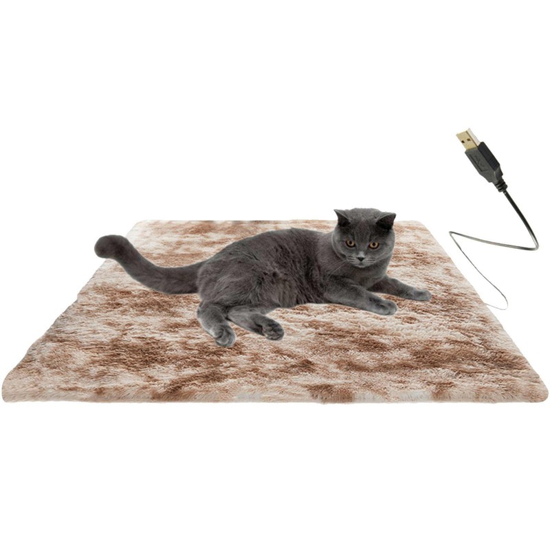 USB Power Winter Warm Pet Heated Warming Pad Indoor for Puppies Kittens