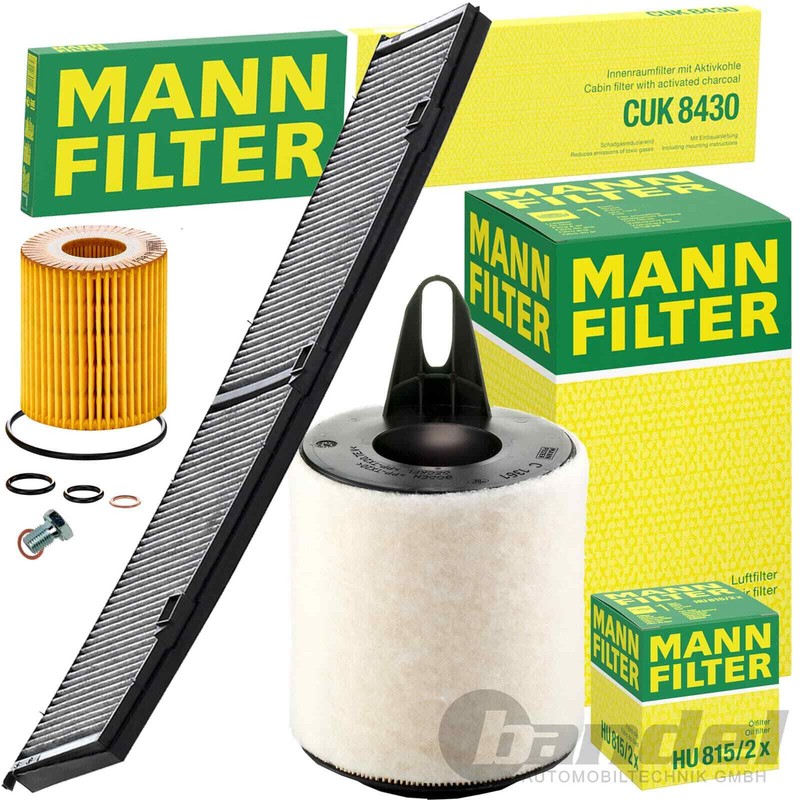 Mann Filtre Paquet Inspection Convient Pour Bmw 1er E81 E87 E88 3er E90 X1