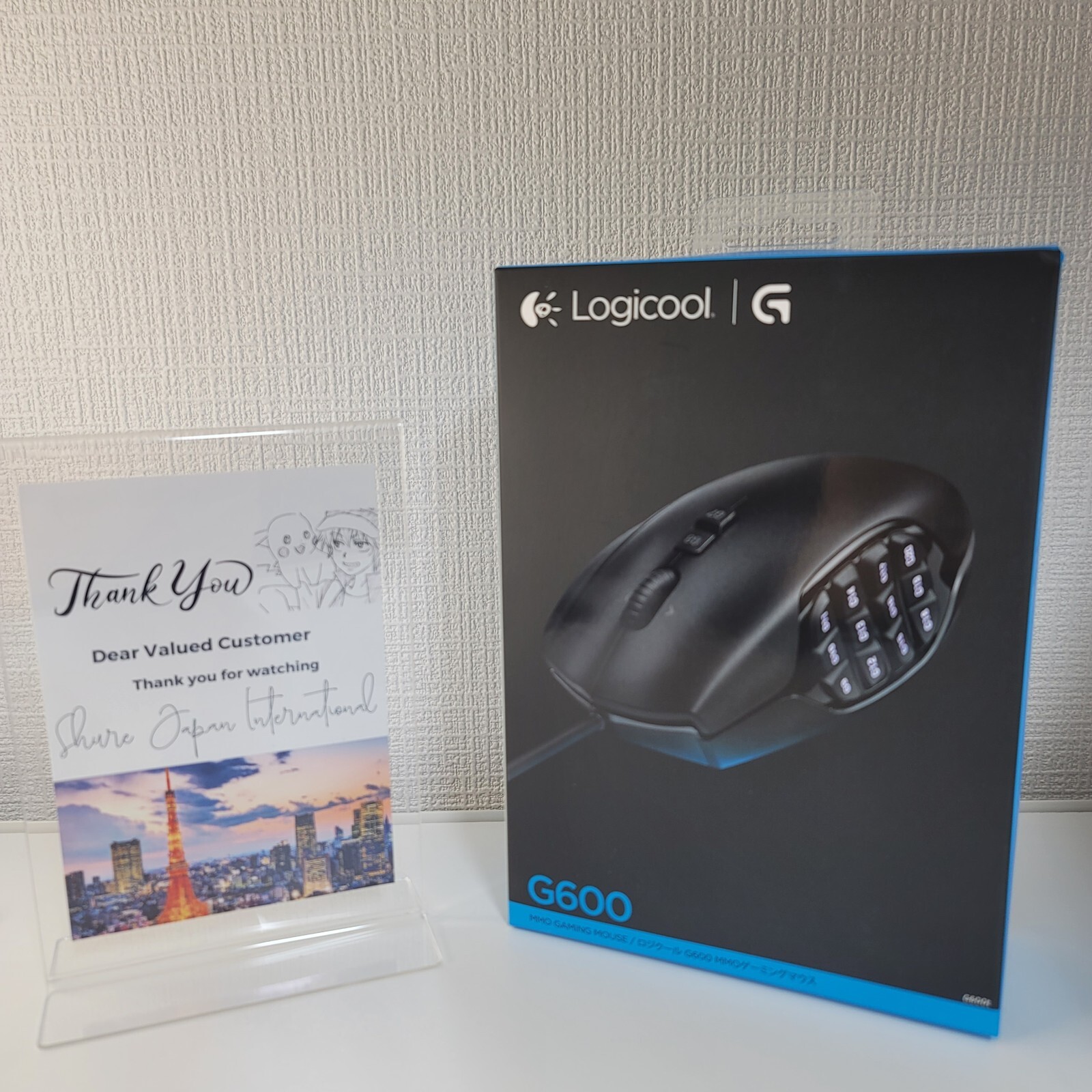 Logicool Logitech G600t MMO Gaming Mouse 20 Programmable