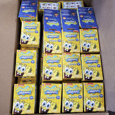 SpongeBob SquarePants Chibi in Motion Series 2 - Lot of 106 New Blind Boxes