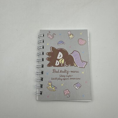 Sanrio Japan: Mini Spiral Notebook: Bad Badtz-Maru (K5)