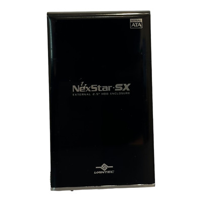 Vantec NexStar SX External 2.5 Inch HDD Enclosure USB 2.0 Interface Bus Power