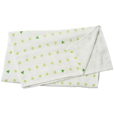 Hiorie Gauze Petit Pattern Water-Absorption Face Towel Cloth 1 Sheets Cotton