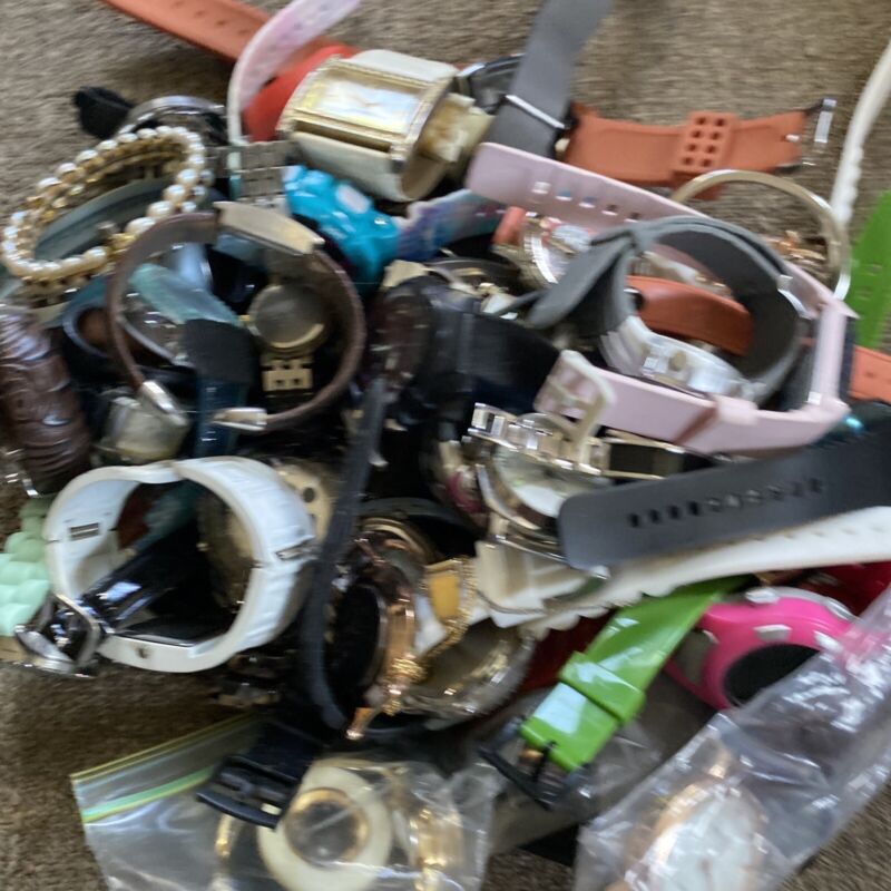 Fashion Watch Lot Of 5+ Lbs For Parts/Repair