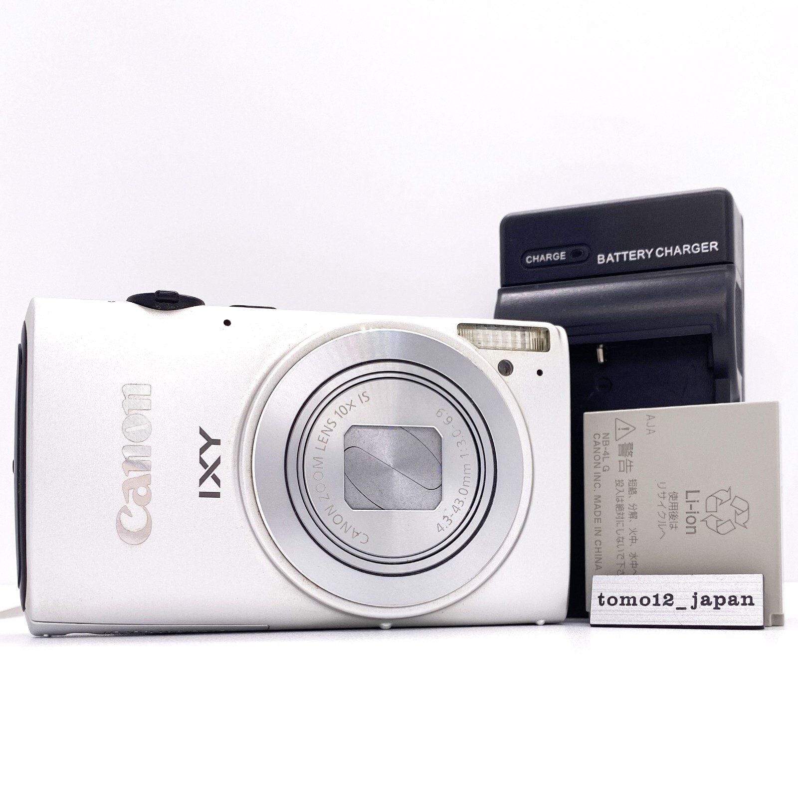【Prevenance-Sachi❁さま専用】Canon IXY 610F Canon Digital Camera IXY 610f Silver 12.1 Million Pixels 10x