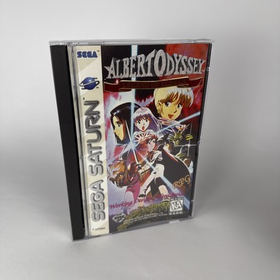 Albert Odyssey: Legend of Eldean (Sega Saturn, 1997)  AMAZING , Complete W/ Reg!