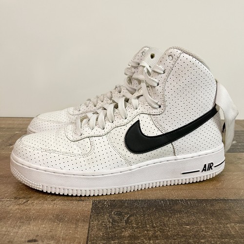 Nike Air Force 1 High GS Black White Size 7Y / 8.5 Wmns