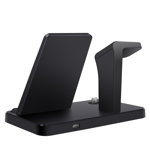 3in1 Wireless Charger Charging Station For Apple Watch iPhone 16 15 14 13 12 11