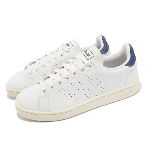 

adidas Advantage White Crew Navy Cream Мужские повседневные кроссовки FY8807, Белый, Advantage Hk