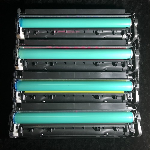 Empty HP Toner Cartridges 4(CMYK) Laser Printer