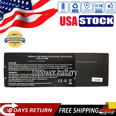 NEW battery VGP-BPS24 for Sony VAIO SVS13118 SVS13117 PCG-41217L PCG-41216L SA