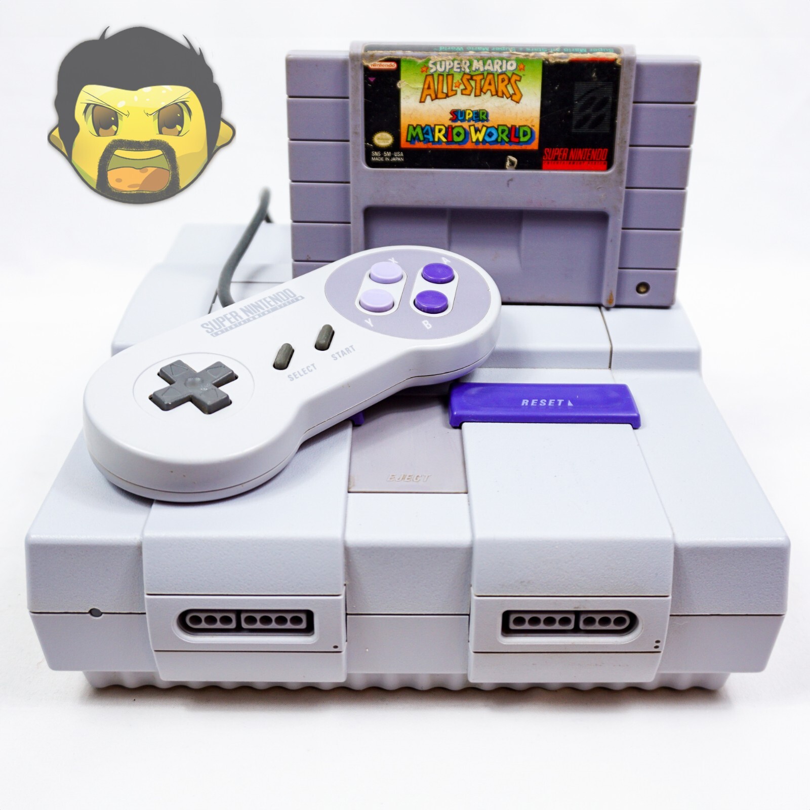 その他 SUPER SIZED ME S.S.F (RESTOCKED) Super Nintendo SNES Console Bundle Super Mario All Stars Super +