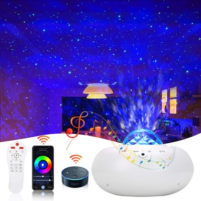 Star Projector, Smart Galaxy Projector Works with Alexa, Google Assistant, Sm...