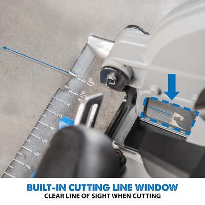 Evolution S185CCSL: Metal Cutting Circular Saw 7-1/4 in. Blade