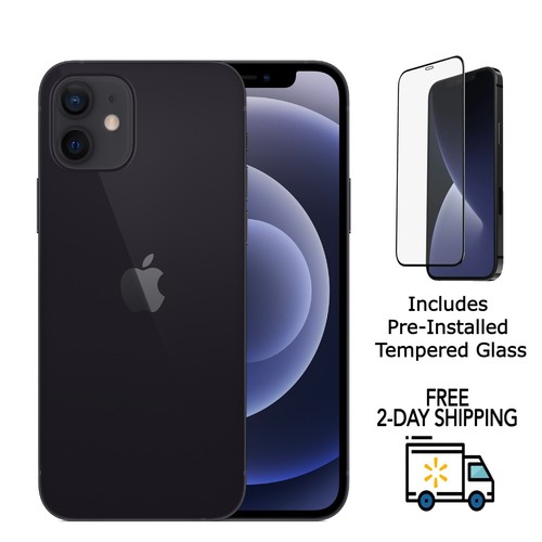 Apple iPhone 12 A2172 Fully Unlocked 64GB Black (Excellent