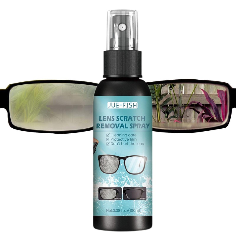 Lens Scratch Removal Spray Eyeglass Windshield Glass Repair Liquid Sprays 100ml