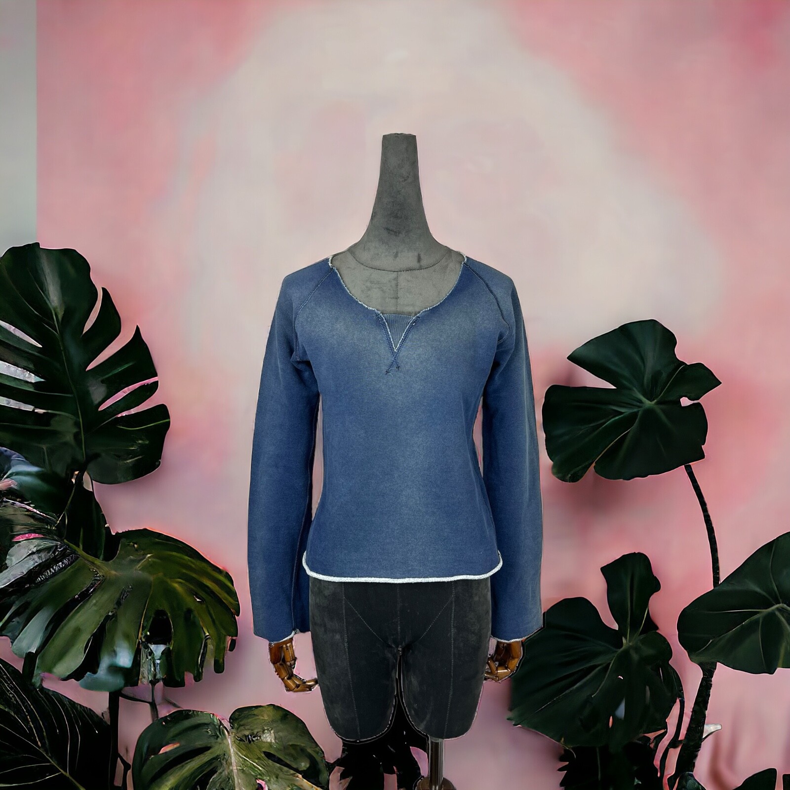 Diesel Vintage Faded Sweatshirt Woman's Size S made in Belarus Y2K Diesel Vintage Faded Sweatshirt Woman's Size S made in Belarus Y2K