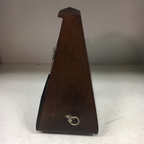 Wittner Wood Key Wound Metronome Made In Germany Works Great!