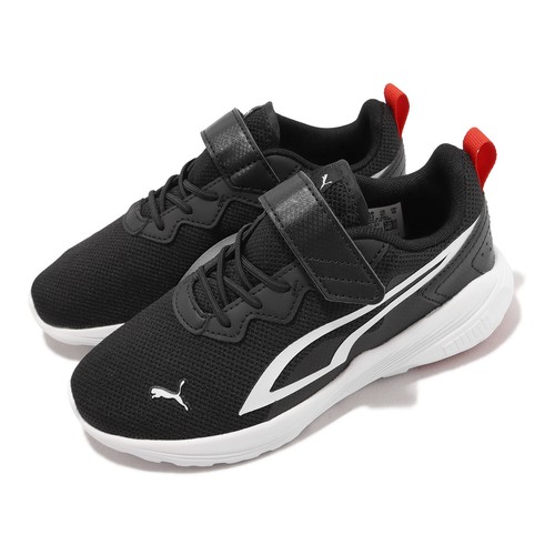 Кроссовки для бега Puma All-Day Active AC Plus PS Black White Kids Preschool 387387-01