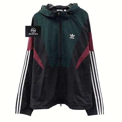 Adidas Originals WINDBREAKER BLOCK Jacket Men's Dark Green