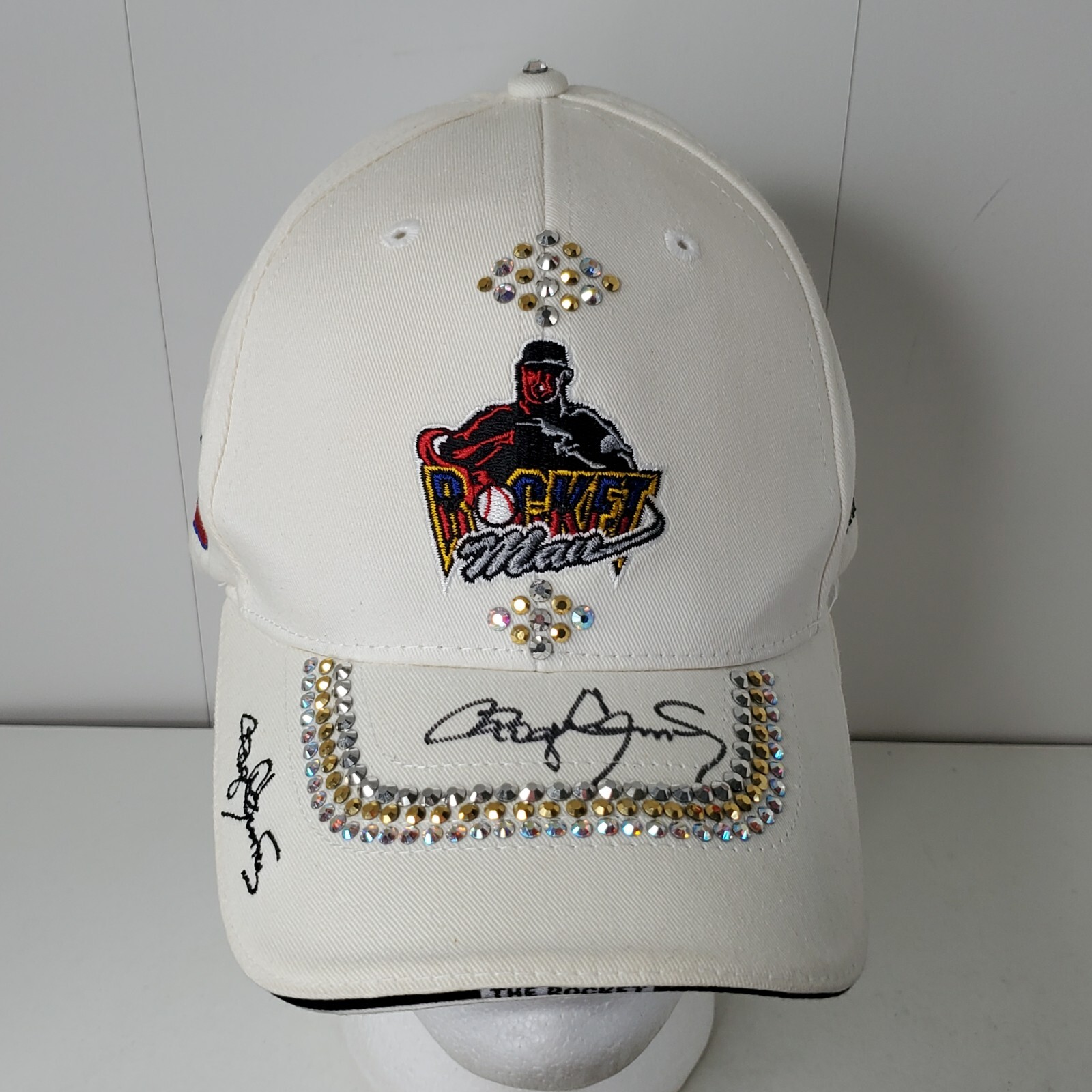 セール【激レア】NEW ERA限定 ROGER CLEMENS 直筆サインCAP Roger Clemens Rhinestone Autographed Signed Baseball Cap Hat