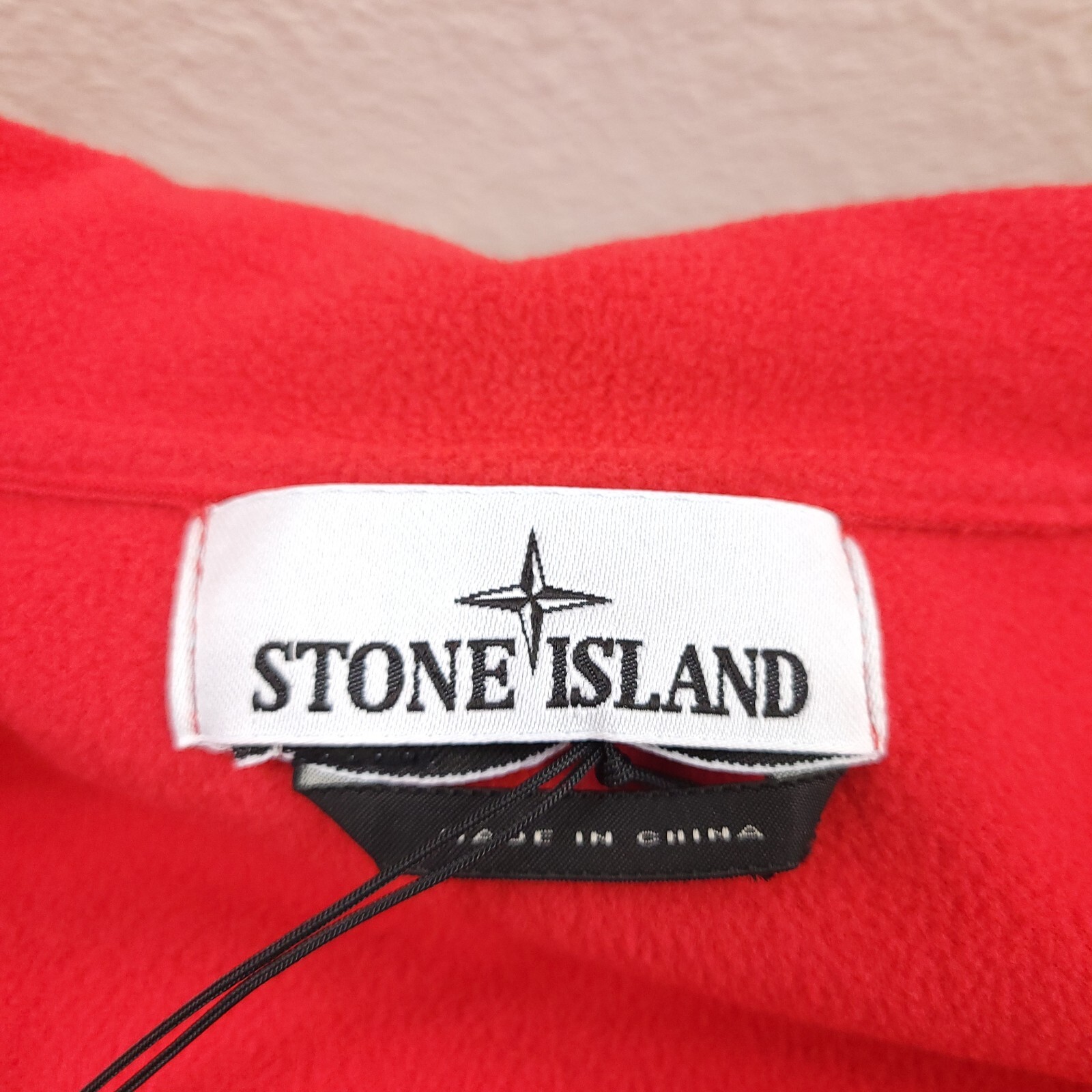 Pre-owned Stone Island $760  Light Outerwear Softshell Hooded Jacket In Red Mens Size Large