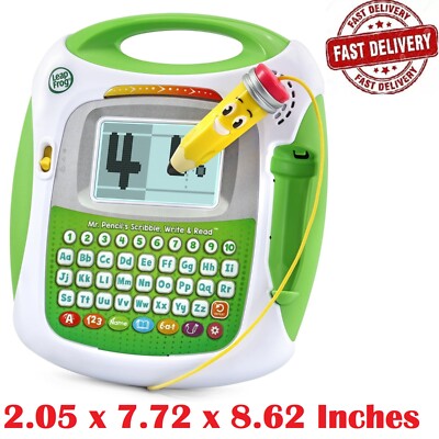 LeapFrog Mr Pencil's Scribble, Write and Read, Green, Medium